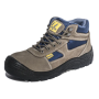 BEARGRIP IPE - BARI S1P SRC 004 - SCARPA DI SICUREZZA ALTA  SCAMOSCIATA - GRIGIO/BLU