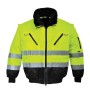 PJ50 - GIACCA PORTWEST PILOT HI-VIS 3 IN-1 S - GIALLO/NERO