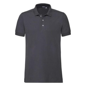 POLO A MANICHE CORTE UOMO CONVOY RUSSELL GREY