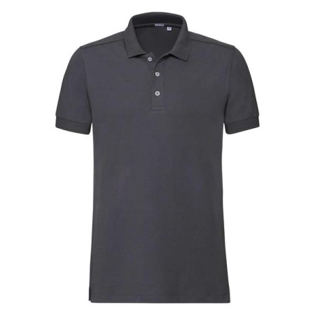 POLO A MANICHE CORTE UOMO CONVOY RUSSELL GREY