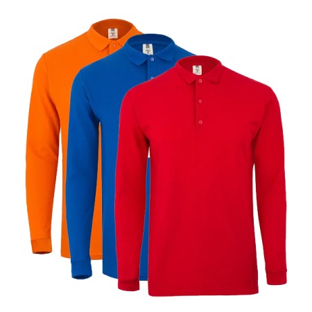 POLO MAKUA CLIFTON MANICA LUNGA 210 gr