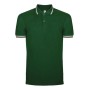 POLO BLACK SPIDER CON PROFILI TRICOLORE MANICA CORTA 100% COTONE - DISPONIBILE IN 9 COLORAZIONI