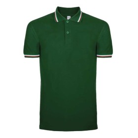 POLO BLACK SPIDER CON PROFILI TRICOLORE MANICA CORTA 100% COTONE - DISPONIBILE IN 9 COLORAZIONI