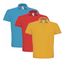 POLO B&C MANICA CORTA, DUE BOTTONI TONO SU TONO - DISPONIBILE IN 20 COLORAZIONI