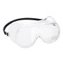 PW20 - Occhiale a maschera Ventilazione Diretta Chiaro