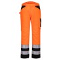 PW241 - PW2 Pantaloni service ad alta visibilità Arancione/Nero