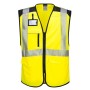 PW309 - Gilet PW3 Hi-Vis Executive Giallo/Nero - M
