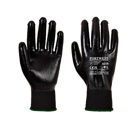 A315 - GUANTO PORTWEST GRIP ALL-FLEX XL - 10 - NERO