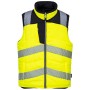 PW374 - PW3 Gilet imbottito reversibile Hi-Vis Arancione/Nero - M