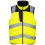 PW374 - PW3 Gilet imbottito reversibile Hi-Vis Giallo/Nero - M
