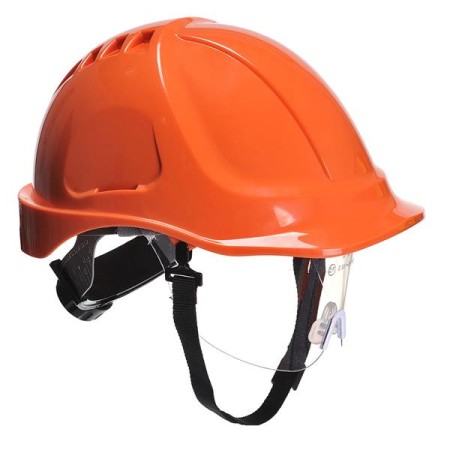 PW54 - Elmetto Endurance Plus con Visiera Arancione