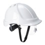 PW55 - ELMETTO PORTWEST ENDURANCE CON VISIERA - BIANCO