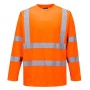 S178 - T-Shirt maniche lunghe Hi-Vis Arancione - S