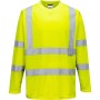 S178 - T-Shirt maniche lunghe Hi-Vis Giallo - L