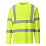 S278 - T-shirt maniche lunghe Hi-Vis Giallo - XL