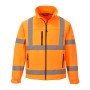 S424 - Softshell Classic Hi-Vis (3L) Arancione - XL