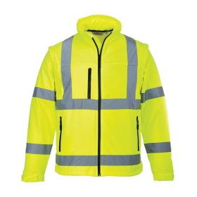 S428 - Softshell 2x1 Hi-Vis (3L) Giallo - L S428 - Softshell 2x1 Hi-Vis (3L) Giallo - L