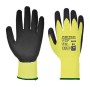 A625 - Guanto anti taglio Vis-Tex - PU Giallo/Nero - 9
