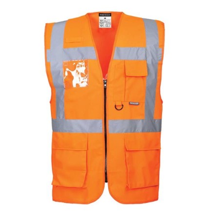 S476 - Gilet Executive Berlino Arancione - M