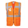 S476 - Gilet Executive Berlino Arancione - M