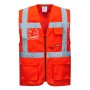 S476 - Gilet Executive Berlino Rosso - XL