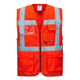 S476 - Gilet Executive Berlino Rosso - XL S476 - Gilet Executive Berlino Rosso - XL