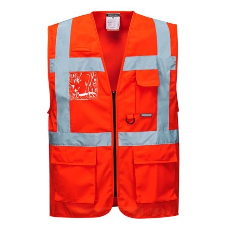 S476 - Gilet Executive Berlino Rosso - XL