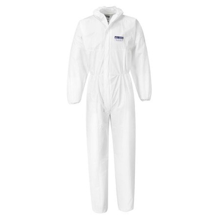 ST40 - Tuta BizTex microporosa tipo 5/6 Bianco - M