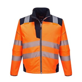 T402 - PW3 Softshell Hi-Vis Arancione/Navy - XL T402 - PW3 Softshell Hi-Vis Arancione/Navy - XL