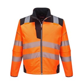 T402 - PW3 Softshell Hi-Vis Arancione/Nero - S T402 - PW3 Softshell Hi-Vis Arancione/Nero - S