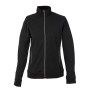 FELPA ATLANTA LADY ZIP INTERA - BLACK