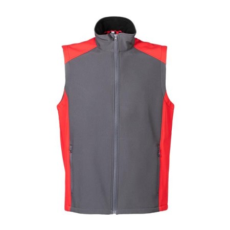 GILET JRC CAMPIGLIO - GREY/RED