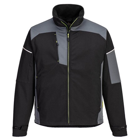 PW378 - Softshell (3L) Nero/Grigio - XL
