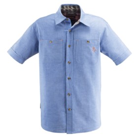 CAMICIA KAPRIOL MANICA CORTA CAD - M - AZZURRA