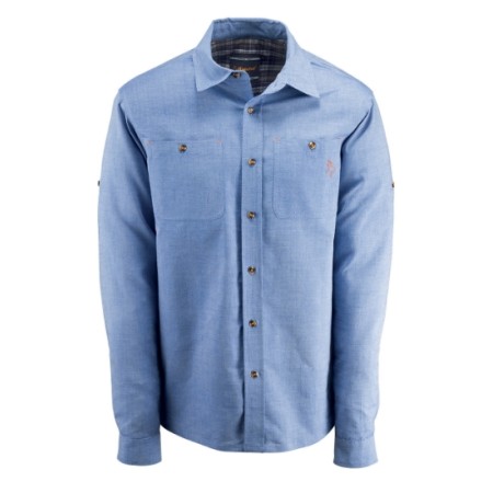 CAMICIA M/LUNGA CAD AZZURRA XXXL