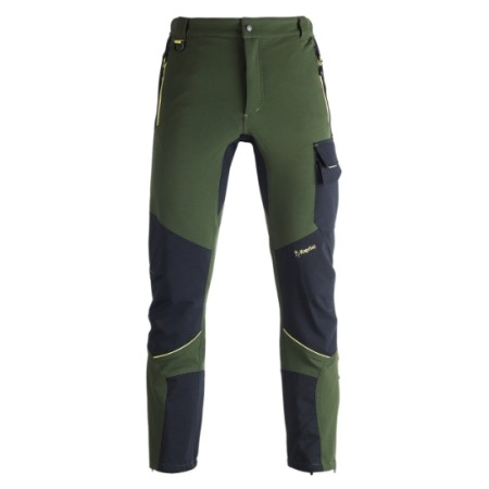 PANTALONE KAPRIOL DYNAMIC GIARDINIERE XXL - VERDE/NERO