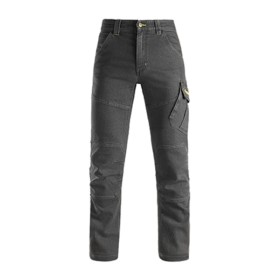 KAPRIOL - NIMES - JEANS DA LAVORO LUNGHI ELASTICIZZATI 36884 - TG. XXL - GRIGIO