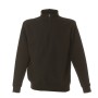 FELPA ROSSINI PIACENZA MEZZA ZIP -  FELPATA 100% COTONE