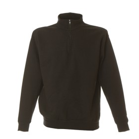 FELPA ROSSINI PIACENZA MEZZA ZIP -  FELPATA 100% COTONE