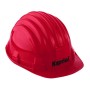 CASCO CON VISIERA ROSSO