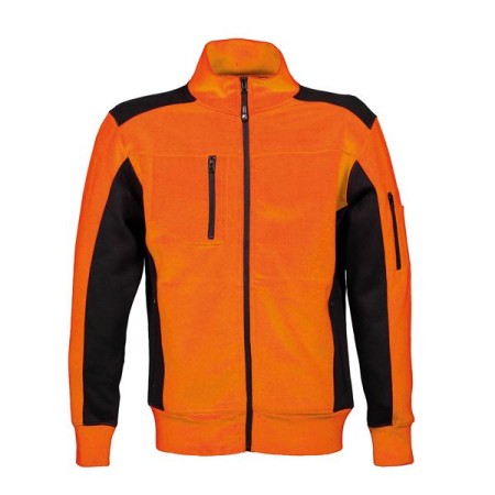 FELPA JRC CAMBRIDGE - ORANGE/BLACK