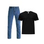SET PANTALONE KAPRIOL JEANS + T-SHIRT XXL