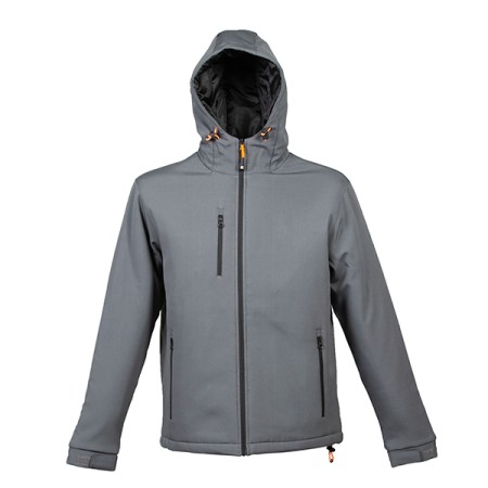 Giubbotto Sestriere Man a due strati, impermeabile - GRIGIO