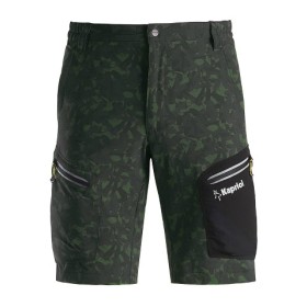 PANTALONE CORTO KAPRIOL TECH CAMO XXXL - VERDE
