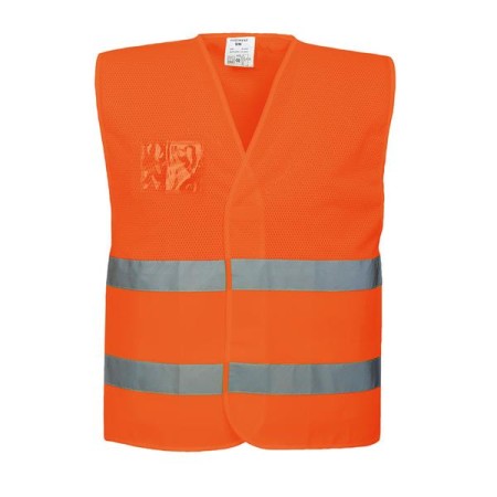 C494 - Gilet mezza rete Hi-Vis Arancione - 4XL/5XL