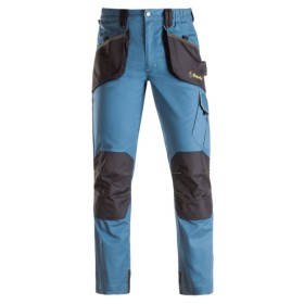 PANTALONE TECNICO PER LAVORI ALL'APERTO KAPRIOL SLICK XXL - AVIO/NERO