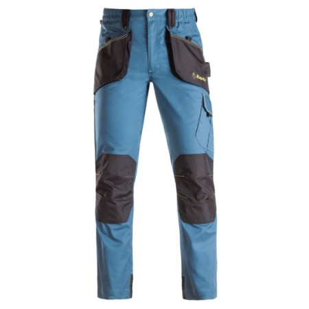 PANTALONE TECNICO PER LAVORI ALL'APERTO KAPRIOL SLICK XXXL - AVIO/NERO