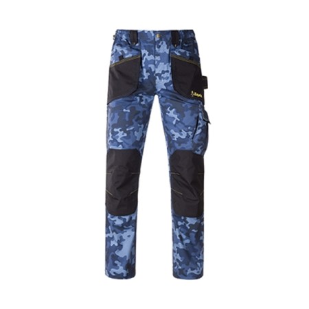 OUTLET | PANTALONE LUNGO KAPRIOL SLICK XXL - CAMO BLU