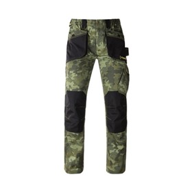 PANTALONE SLICK CAMO VERDE M