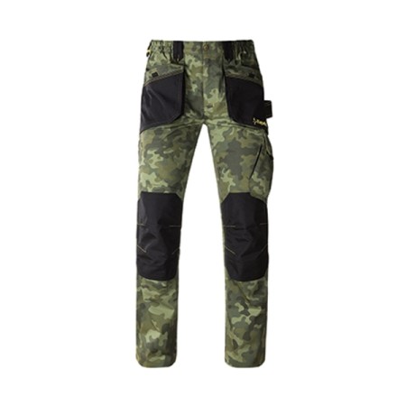 PANTALONE LUNGO KAPRIOL SLICK XXL - CAMO VERDE